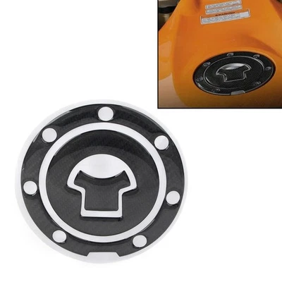 Almohadilla protectora de tapa de combustible para tanque de gasolina para aspecto de fibra de carbono CBR-1000RR/600R 03+ Foto 1 de 4