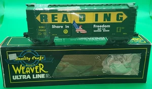 Weaver O Scale Reading PS-1 Boxcar “Share in Freedom” 2-Rail #19808 - Picture 1 of 7