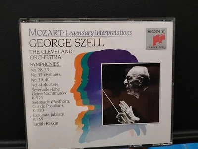Mozart Legendary Interpretations, George Szell, Cleveland Orchestra, Sony, CD se - Image 1 of 3