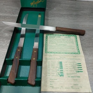 MAXAM STAHL MESSER JAPAN KOCHMESSER 8" STAHLSCHÄRFER VINTAGE (3 STÜCK) - Bild 1 von 9