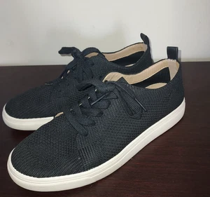 Lucky Brand Women's Sneakers 8M Knit Mesh Lace Up LP-Laddix Casual Comfort Black - Picture 1 of 15