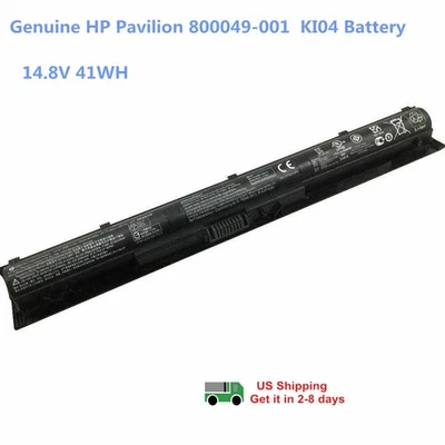 Batería Original KI04 ki04 hp Pavilion 14/15-ab000 17-g000 800049-001 N2L84AA NUEVA Foto 1 de 4