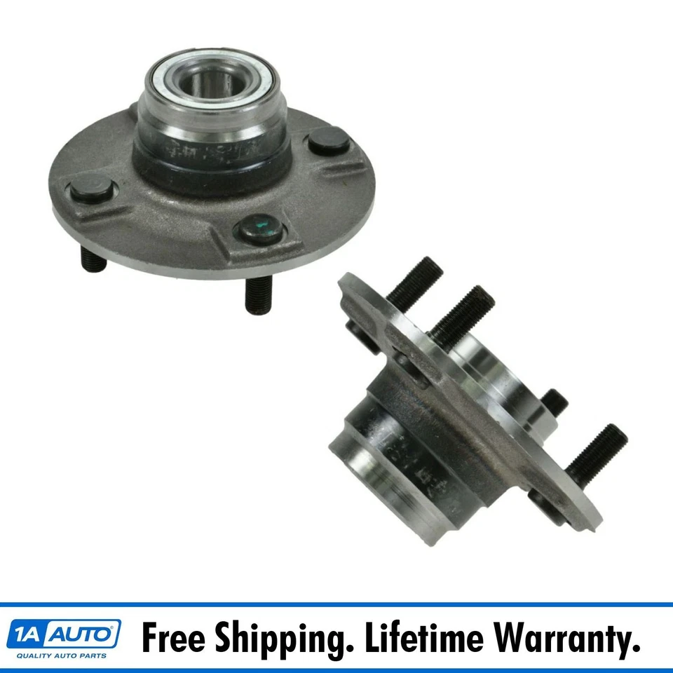 TRQ Rear Wheel Hub Bearings Set For 1994-1996 INFINITI G20 - Image 1 of 1