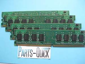 2 GB 4x 512 MB DDR2 667 PC2-5300 Memoria Acer Dell Gateway HP Lenovo No ECC DIMM - Imagen 1 de 1