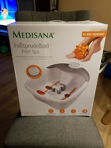 MEDISANA FUßSPRUDELBAD FS 885 COMFORT 3 IN 1: SPRUDEL+VIBRATIONSMASSAGE+ROTLICHT - Bild 1 von 3