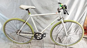 2010 Magna Fix-D FlipFlop Fixed Gear Bike 55cm Medium Fixie SS Steel USA Shipper - Picture 1 of 24