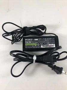 Original Genuine OEM SONY 65W 19.5V 3.3A AC Adapter Power Charger with Cord - Picture 1 of 2