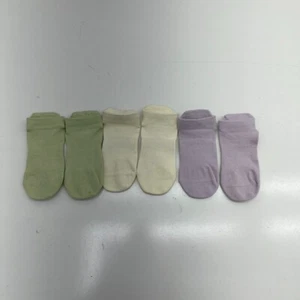 Yoga Sports 3 Pairs Non-Slip Ankle Socks Women's One Size NEW - Picture 1 of 4