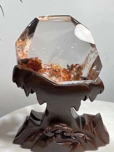 4.2LB Top Natural Ghost Phantom Crystal Mineral Specimen Reiki Healing - Picture 1 of 9