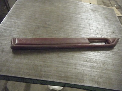 1078 lincoln mark v door pad arm rest red passengers 1979 - Image 1 of 4