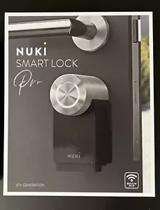 NUKI SMART LOCK PRO 4.0 GENERACIÓN. NEGRO. NUEVO. GARANTÍA. ENVÍO 24H. - Imagen 1 de 4