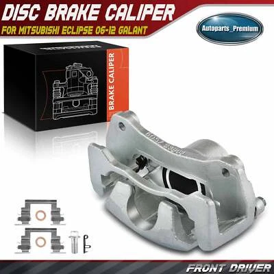 1件装左前盘式制动卡钳带支架适用于三菱Eclipse 06-12 Galant — 第 1/4 张图片
