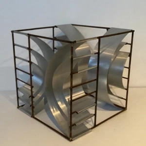 Sculpture Max Sauze Module Cube Pour Luminaire - Picture 1 of 14