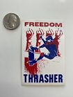 Thrasher Magazine Freedom Vintage 1980’s Skateboard Sticker