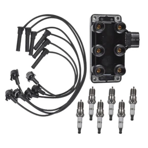 Ignition Coil&Spark Plug&Wire For 2001-03 Ford Explorer Sport Trac V6 4.0l FD480 - Picture 1 of 10