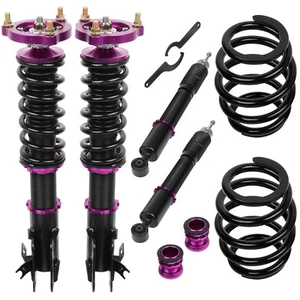 Coilovers Suspension Spring Kit For 2006-11 Honda Civic Adj Height Shock Struts - Picture 1 of 18