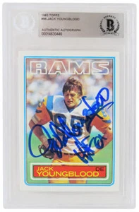 Jack Youngblood autographed 1983 Topps Football Card #96 w/HF'01 - (Beckett) - Picture 1 of 2