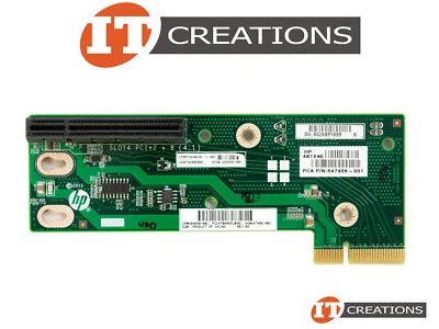 HP RISER BOARD/CARD PCI-E 2.0 X4 SLOT 2 FOR HP PROLIANT DL380E G8 647406-001 - Image 1 of 2