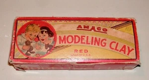 Vintage 1920s NOS - AMACO Modeling Clay - American Art Clay Co. - Picture 1 of 5