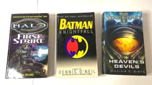 Halo: First Strike, Starcraft II Heavens Devils Batman Knightfall Taschenbuch - Bild 1 von 7