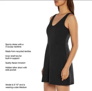 GapFit Damen Active Tank Kleid Gr. M schwarz - Bild 1 von 5