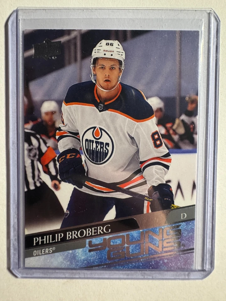 K311,925 - 2020-21 Upper Deck #204 Philip Broberg YG RC - Image 1 of 1