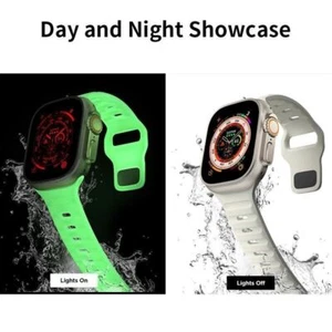 Apple Sport Band - Luminous Glow Bracelet - Strap for Apple Watch - Picture 1 of 7