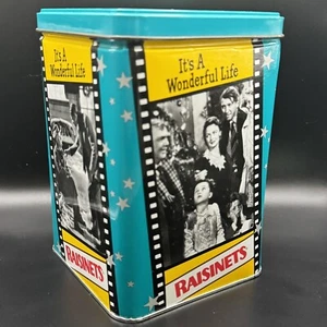 Nestle Raisinets Metal Tin Container 65 Years of Movie Memories - Picture 1 of 6