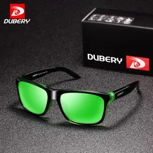 DUBERY Polarized Sports Sunglasses Men Women Outdoor Driving Fishing Glasses NEW - Imagen 1 de 23