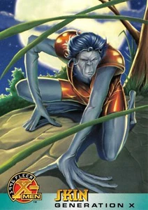 SKIN / 1996 Fleer X-Men Walmart BASE Trading Card #36 - Picture 1 of 2