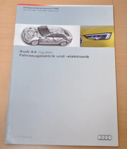 Selbststudienprogramm AUDI A4 Typ 8W 2015 SSP 646 Fahrzeugelektrik Elektronik - Bild 1 von 2