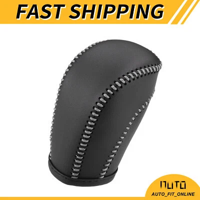 Car Gear Shift Lever Cover Single Custom for Volkswagen Atlas 2018-2022 Black - Image 1 of 4