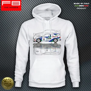 Felpa Hoodie Ford Escort Cosworth Fina Racing Rally GrA B.Thiry Tour de Corse - Picture 1 of 4