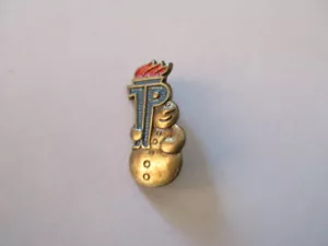 DDR Abzeichen Pioniere Schneemann gold - Bild 1 von 2