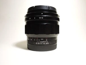 Voigtlander Nokton 50mm F1.2 lens for Sony FE mount. Read! - Picture 1 of 21
