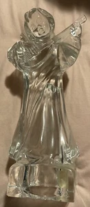 Vtg Mikasa Lead Crystal Herald Collection Angel w/ Mandolin Germany Replacement  - Picture 1 of 7