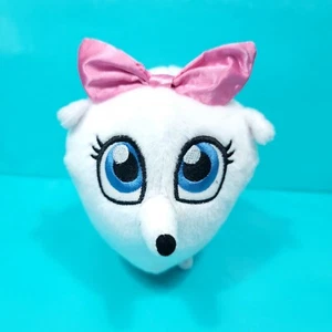 The Secret Life of Pets 2 Gidget White Pomeranian Dog Plush Stuffed Animal 6" - Picture 1 of 5
