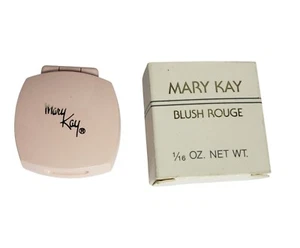Vintage Mary Kay Blush Creamy Rouge Compact 1/16 Oz. Makeup #0444 RARE Discontin - Picture 1 of 4