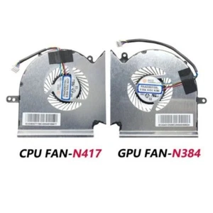 Fan For MSI MS-16P7 GL63 GE63 GP63 GV63 GL73 GP73 GE63VR MS-16P1 MS-17C1 N417 - Picture 1 of 6