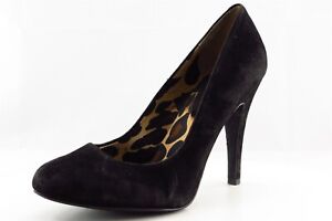 Jessica Simpson Pumps, Classics Black Leather Women Shoes Size 10 Medium (B, M)