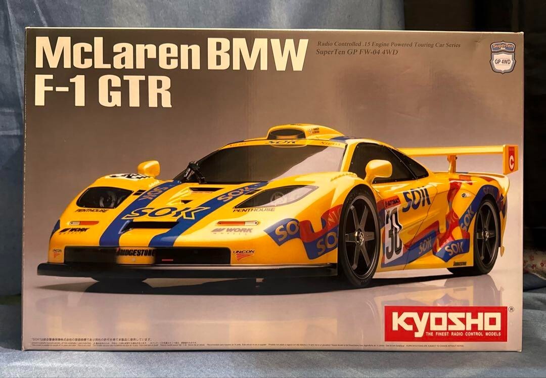 Kyosho★McLaren BMW F-1 GTR エンジンラジコンカー Kyosho Mclaren Bmw F-1 Gtr Engine Radio Control Car | eBay