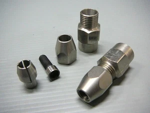 Pinza de longitud corta M6 - Cable flexible de 1/4" adecuado para motor de gasolina RCMK K30 R254 - Imagen 1 de 1