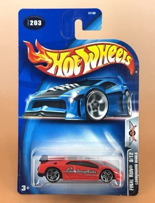 Hot Wheels 2003 Final Run LAMBORGHINI DIABLO Red w/pr5 wheels (9/12) - Image 1 of 4