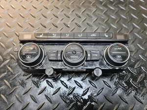 VOLKSWAGEN GOLF MK7 5G 2013-2020 HEATER AND AIRCON CONTROLPANEL 5G0907044CF - Picture 1 of 14