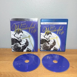 It's a Wonderful Life (Blu-ray 1946) With Slipcover Platinum Anniversary Edition - Bild 1 von 3