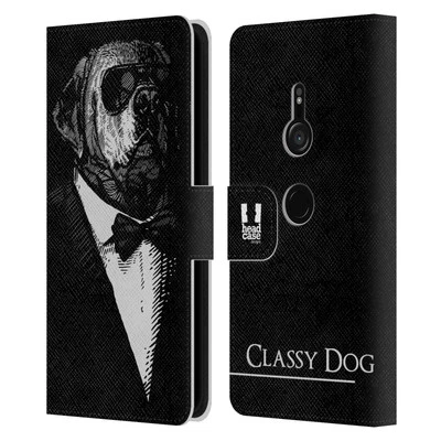 HEAD CASE DESIGNS ANIMALS IN FASHION LEATHER BOOK WALLET CASE FOR SONY PHONES 1 - Image 1 of 4