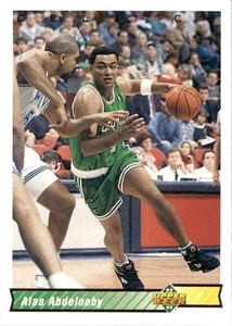 NBA Basketball Card Set 1992-93 Upper Deck #311 Alaa Abdelnaby Boston Celtics - Picture 1 of 1