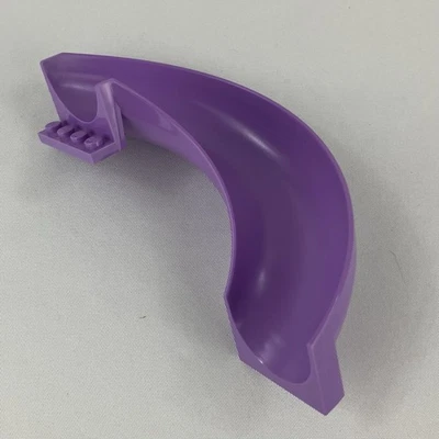 LEGO Part Number 11267 Medium Lavender Slide Playground 7 x12 x 8 1/3 Curved 180 - Image 1 of 4