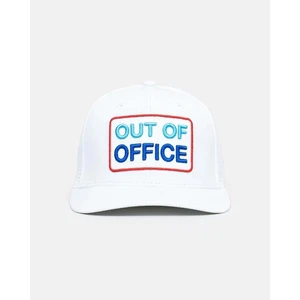 Ghost Golf Out Of Office Snapback Hat Baseball Cap Golfing Athletic Hat - Picture 1 of 9