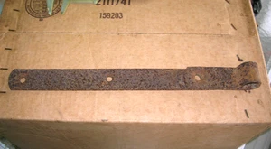 STRAP HINGE 16" x 1.5" Antique Iron Barn Gate Door Female Only 1/4" Thick - Picture 1 of 3